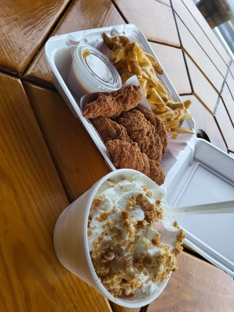 Ice Cream and Chicken Tenders